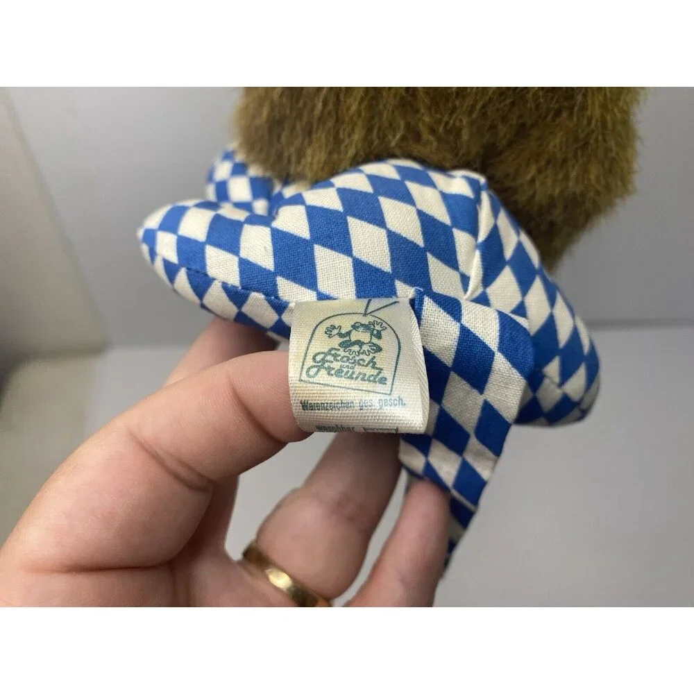 Frosch Und Freunde Lion 5” Plush Made West Germany Stuffed Animal Vintage‎